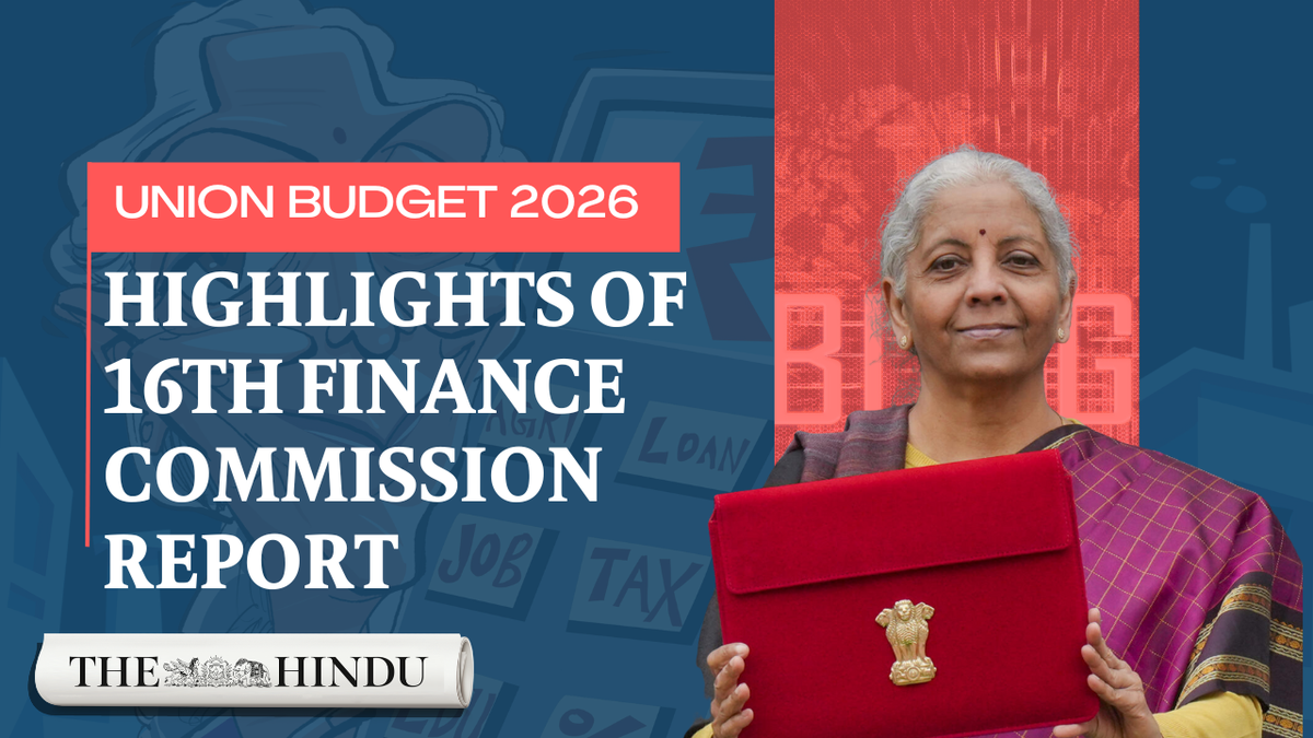 Watch: 16th Finance Commission report tabled | Union Budget 2026